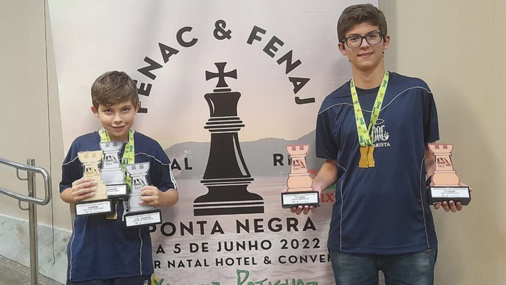 RN atinge um recorde de medalhas no Campeonato Brasileiro de Xadrez - Blog  do Ismael Medeiros